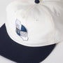 SoCal Vintage BMW Hat in White and Navy